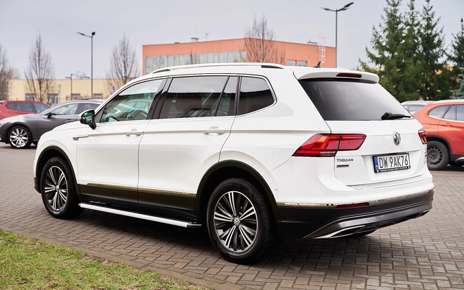 Volkswagen Tiguan Allspace cena 102900 przebieg: 197500, rok produkcji 2017 z Płock małe 704